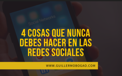 4 Cosas que pueden dañar tú reputación en las redes sociales.